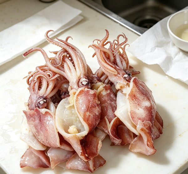 Fresh Whole Squid